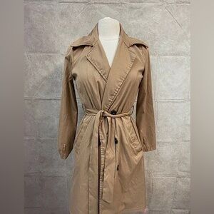 Shein Women's Trench Coat Belted Brown Size 4